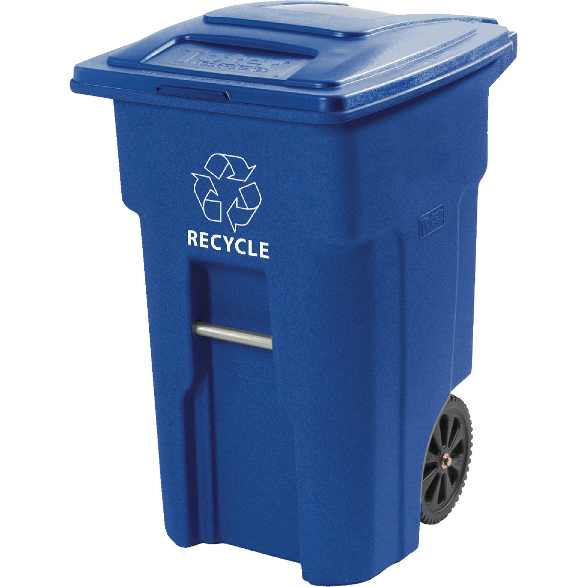 Toter 32 Gal. Recycling Trash Can with Lid