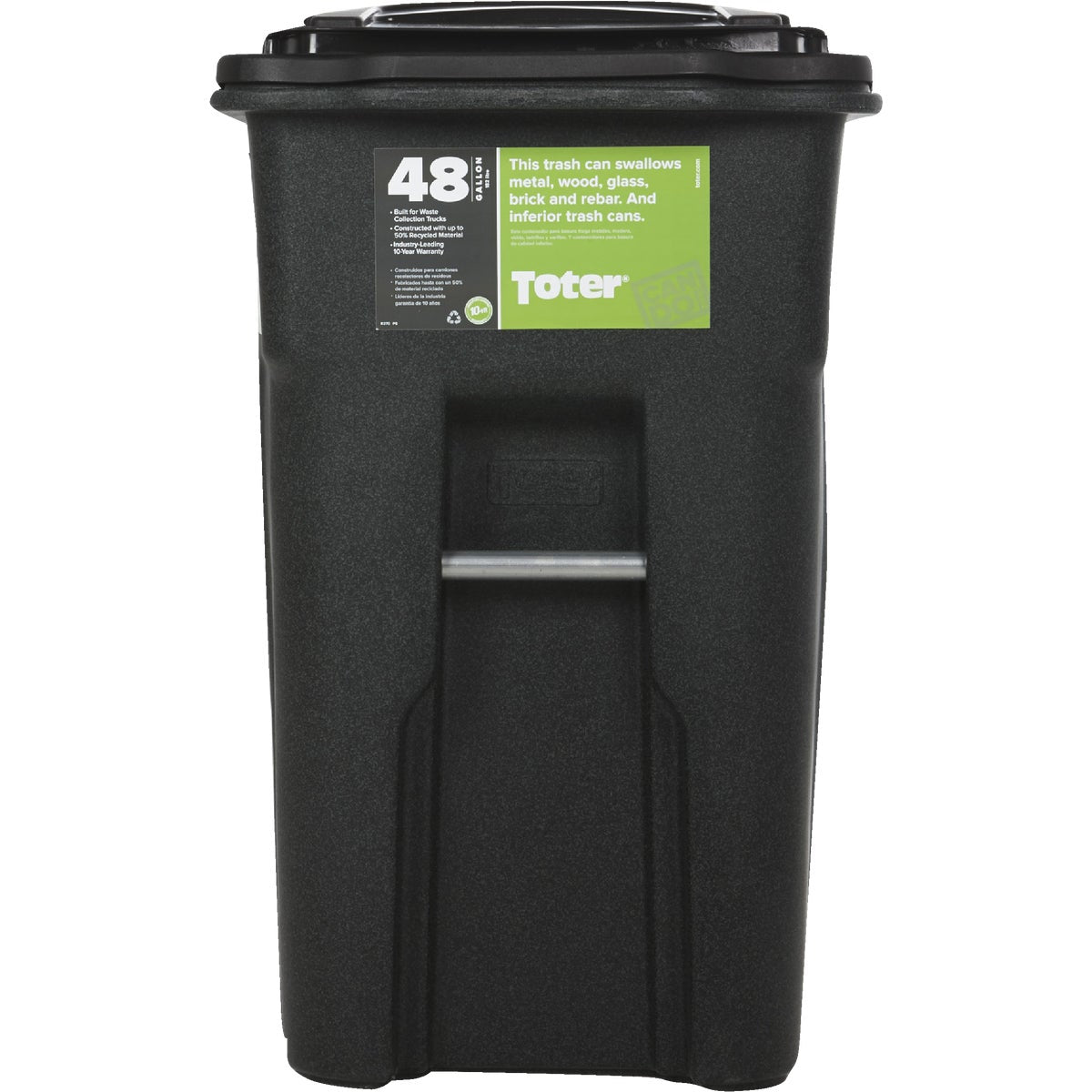 Toter 48 Gal. Commercial Trash Can