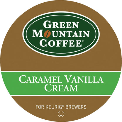 Keurig Green Mountain Caramel Vanilla Cream Coffee K-Cup (18-Pack)