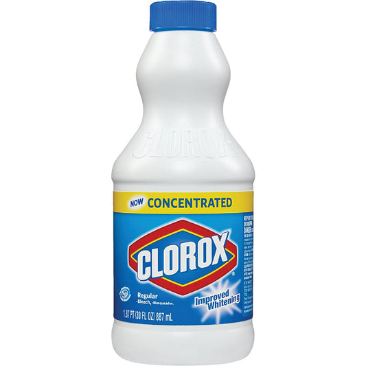 Clorox 30 Oz. Concentrated Improved Whitening Bleach