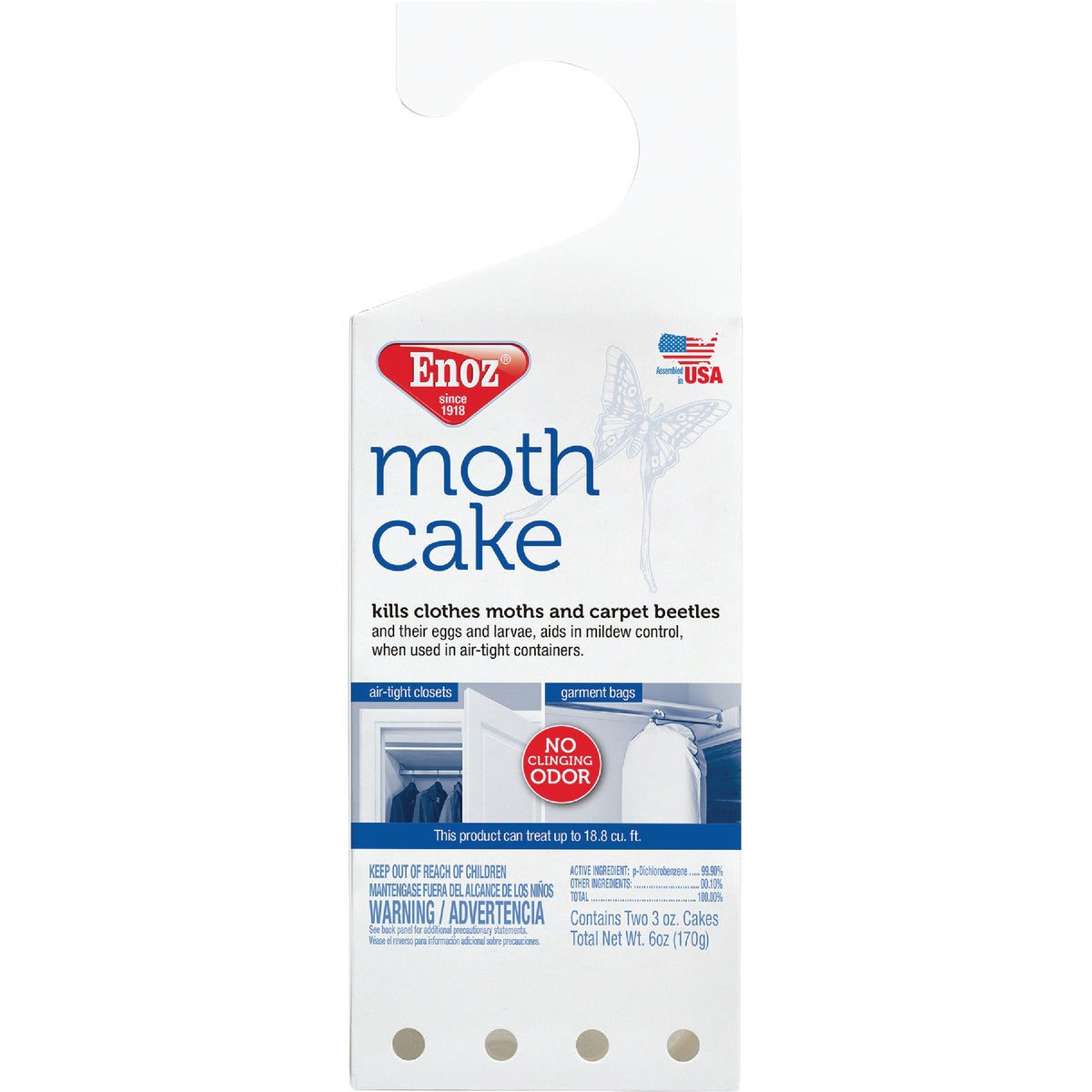 Enoz Original Hanging Closet Freshener (2-Pack)