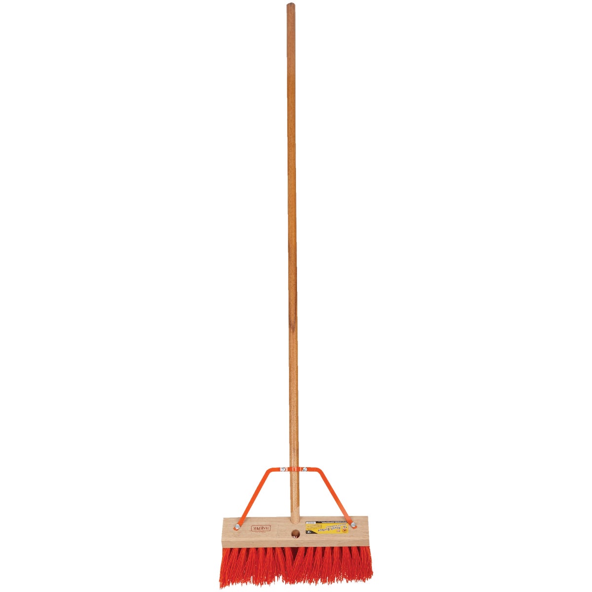 Harper 16 In. W. x 67 In. L. Wood Handle Street Push Broom