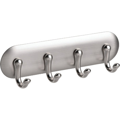 InterDesign Blumz Brushed Stainless Steel York Key Rack