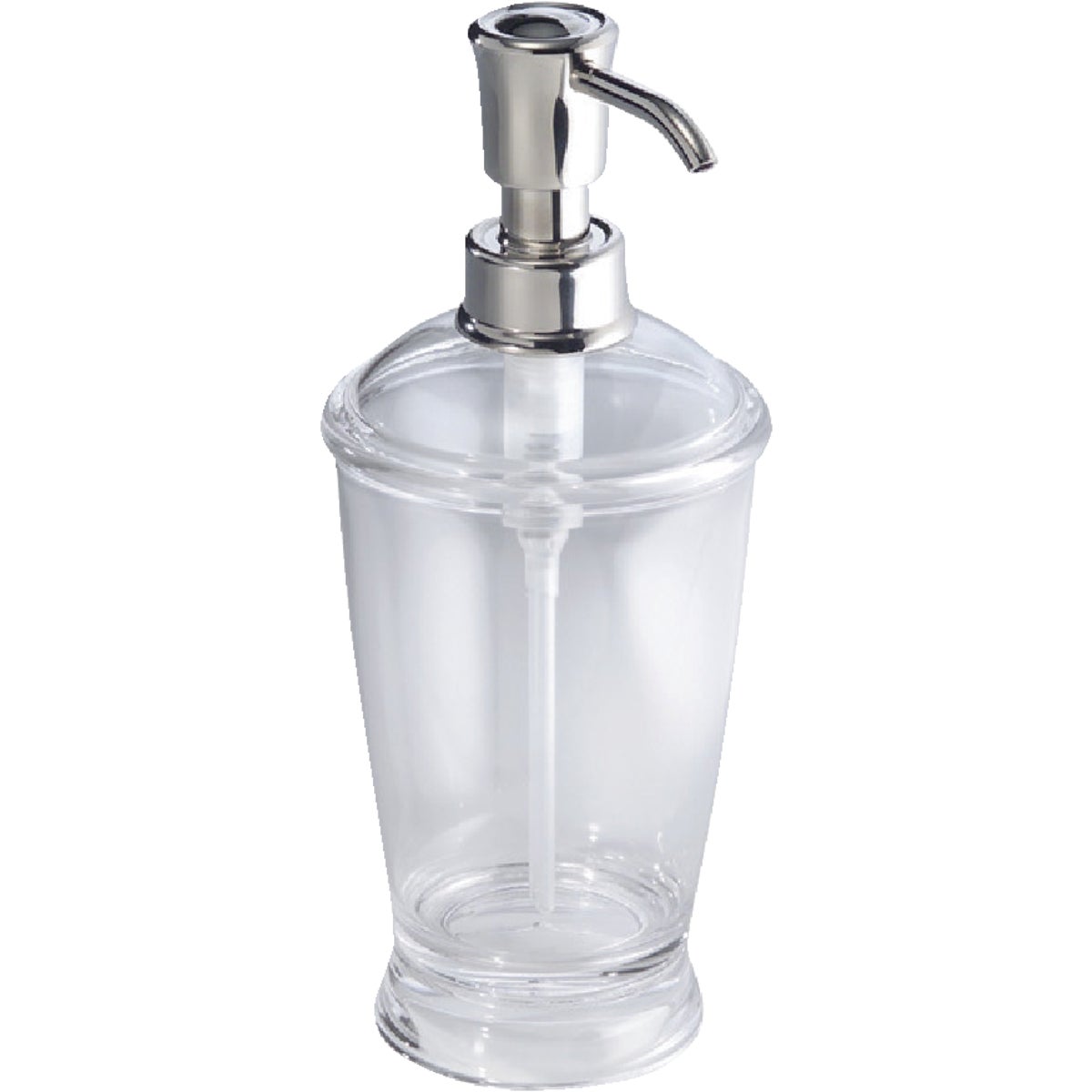 InterDesign Franklin 12 Oz. Clear Soap Dispenser