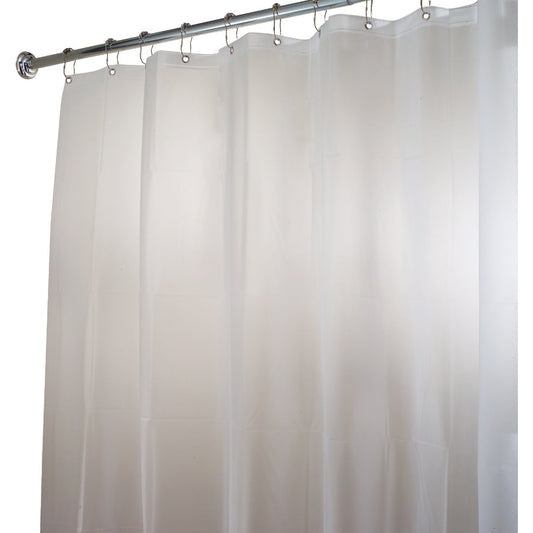 InterDesign 54 In. x 78 In. Clear Frost EVA Shower Curtain Liner