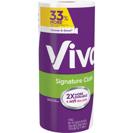 Viva Signature Cloth Choose-A-Sheet Paper Towel (1 Roll)