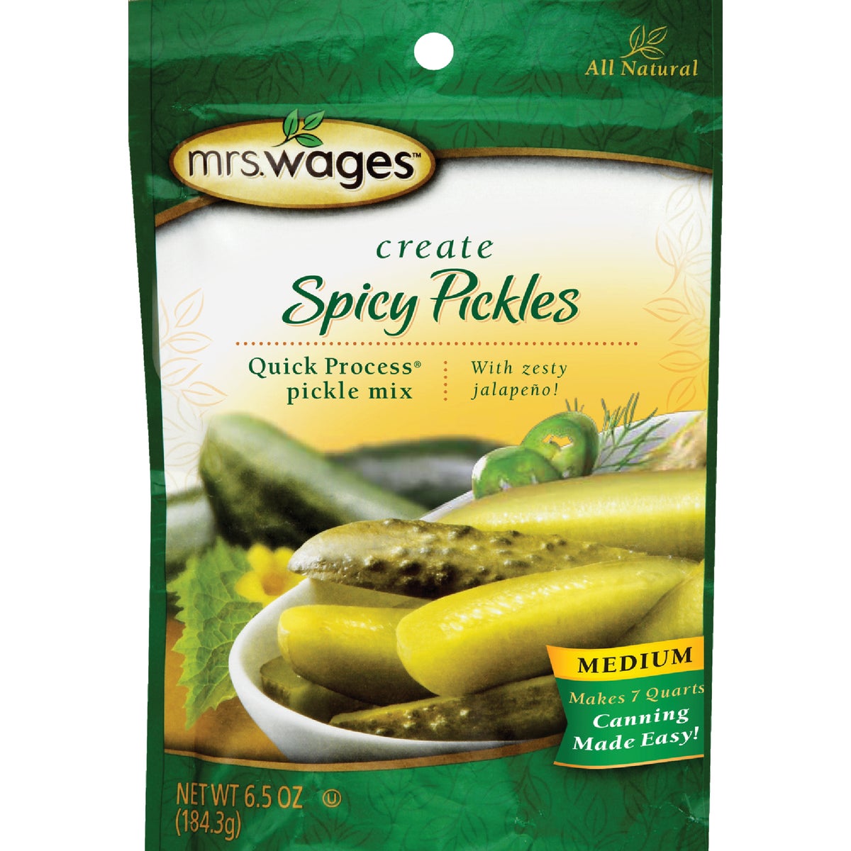 Mrs. Wages Quick Process 6.5 Oz. Medium Spicy Pickling Mix