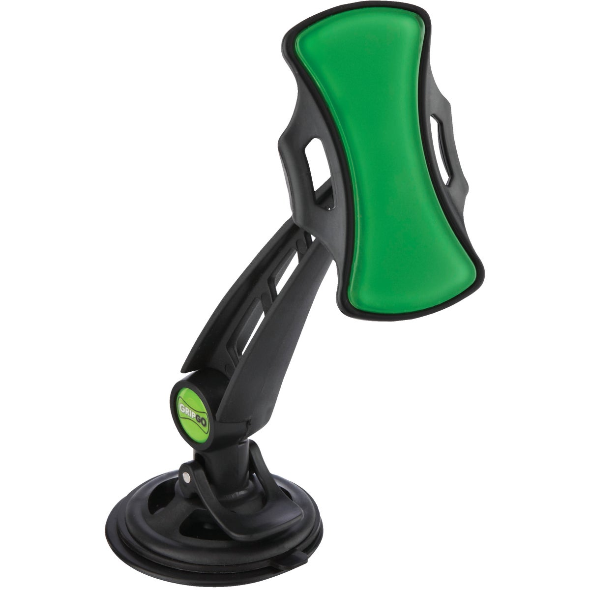 GripGo Windshield or Dashboard Mount Black GPS/Cell Phone Holder