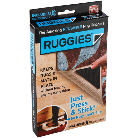 Ruggies Nonslip Rug Gripper Tape (8-Pack)