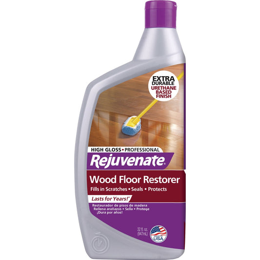 Rejuvenate 32 Oz. High Gloss Professional Wood Floor Restorer