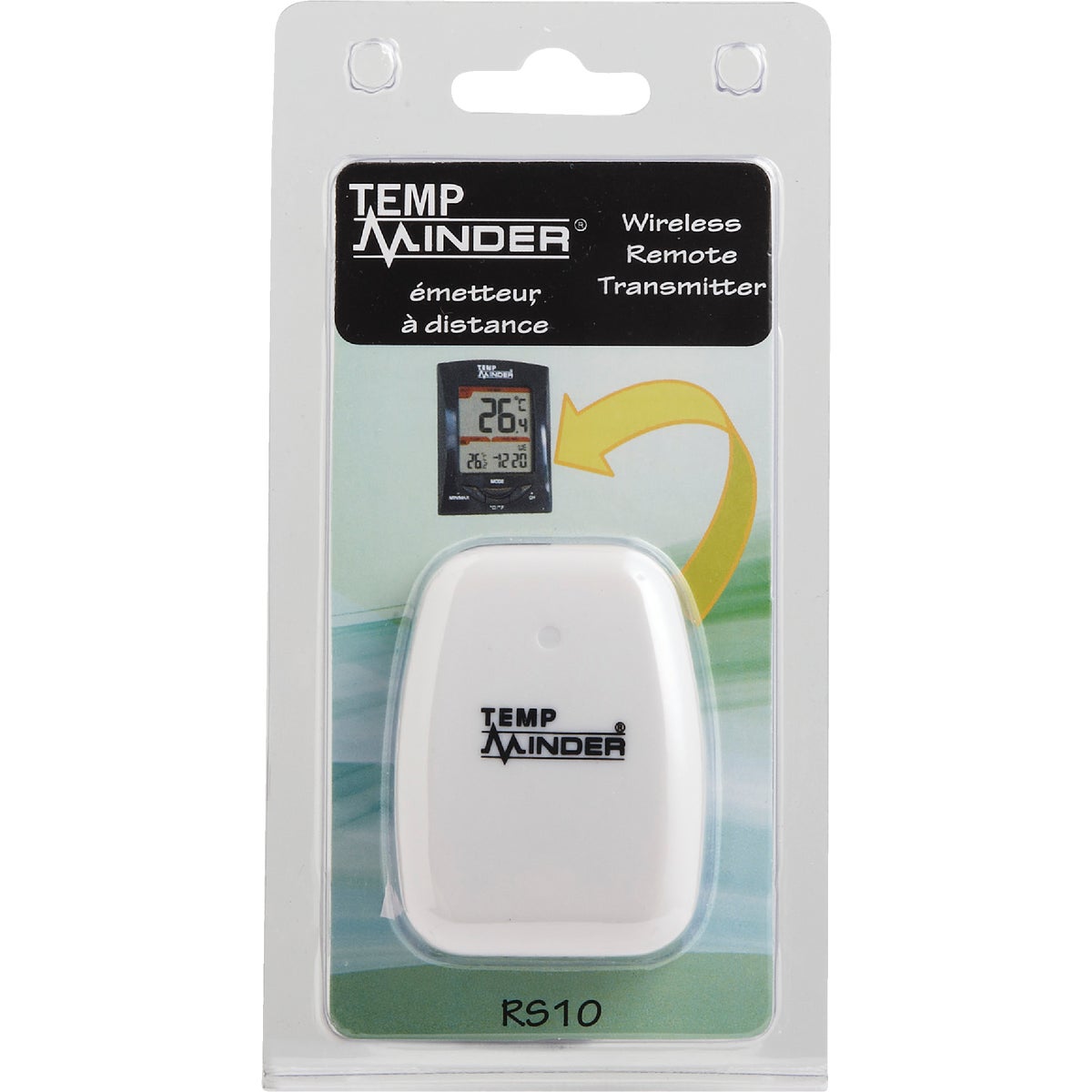 Temp Minder Remote Sensor for Wireless Indoor & Outdoor Thermometer