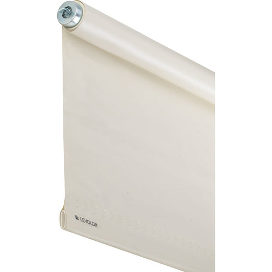 Levolor 73 In. x 78 In. Cream Vinyl Roller Shade