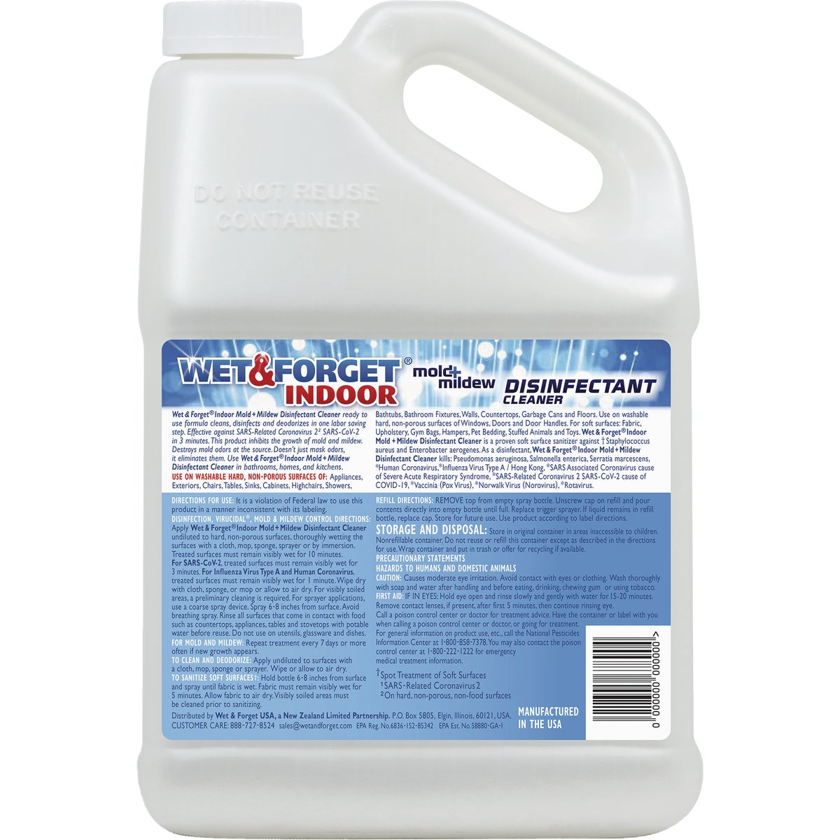 Wet & Forget 128 Oz. Mold & Mildew Cleaner