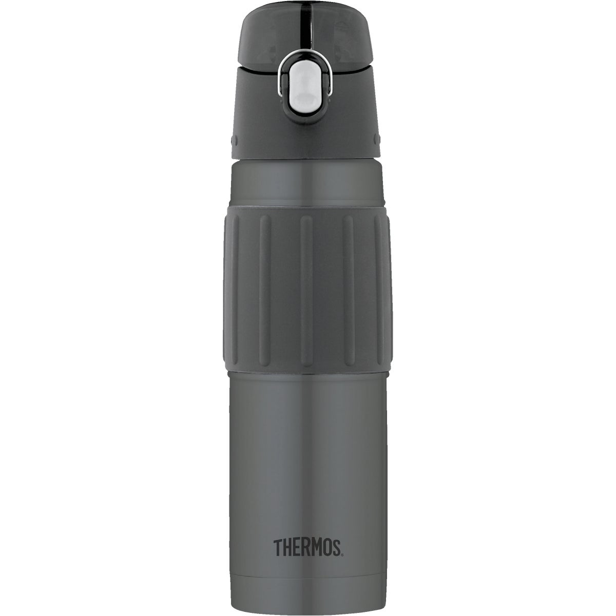 Thermos Hydration 18 Oz. Charcoal Stainless Steel Insulated Vacuum Bottle