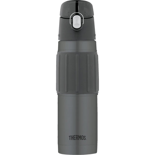 Thermos Hydration 18 Oz. Charcoal Stainless Steel Insulated Vacuum Bottle