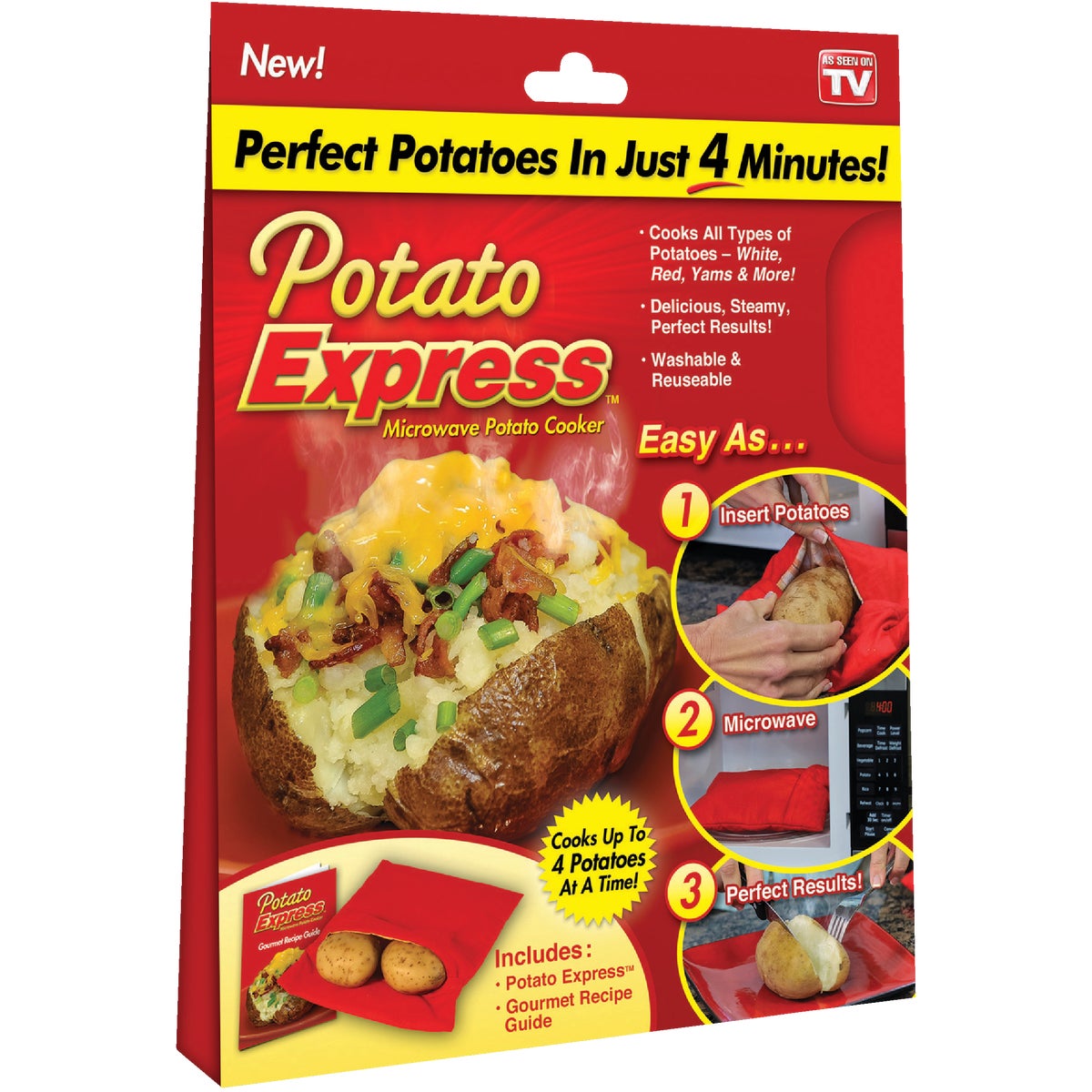 Potato Express Microwave Steamer