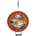 Gotham Steel 12.5 In. Copper Ceramic Non-Stick Fry Pan