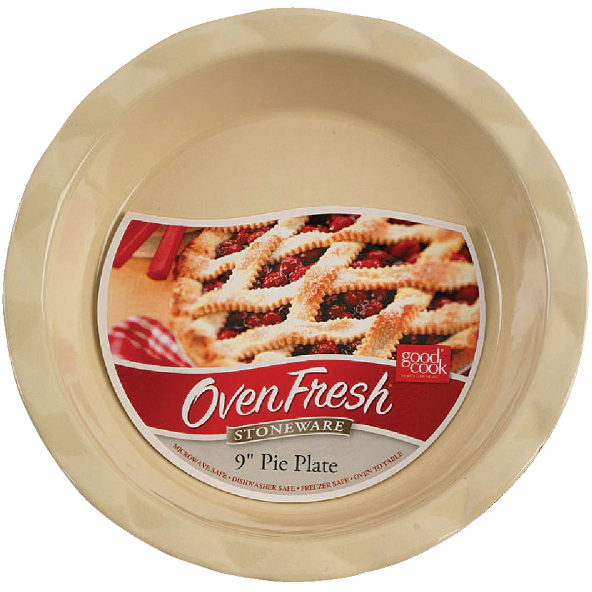 Good Cook OvenFresh 9 In. Ceramic Pie Plate