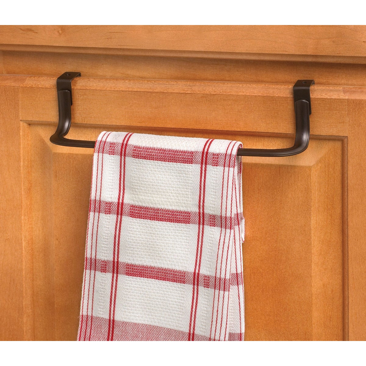 Spectrum 10-1/2 In. Bronze Over The Cabinet Towel Bar