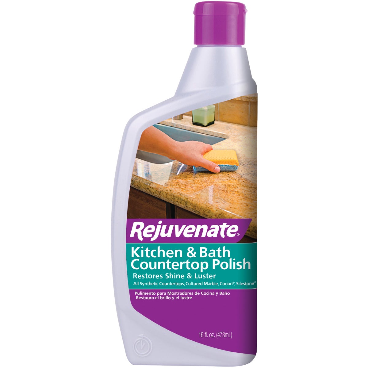 Rejuvenate 16 Oz. Kitchen & Bath Countertop Polish