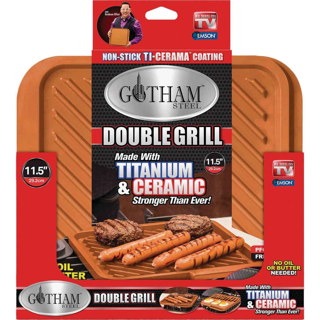 Gotham Steel Aluminum 11.5 In. Griddle/Grill