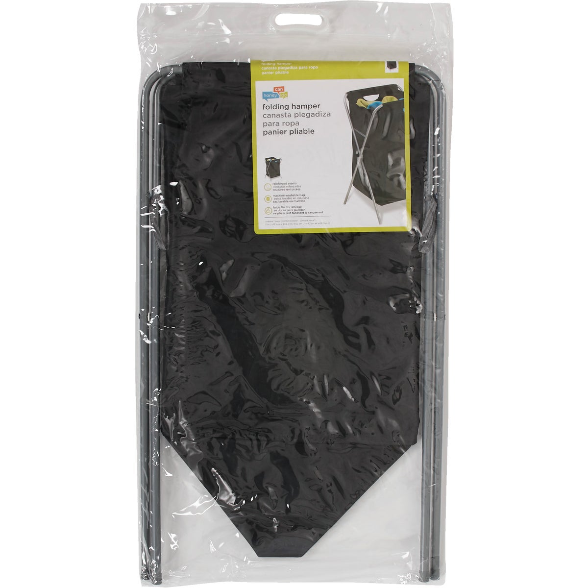 Honey Can Do Fold Up Nylon Hamper