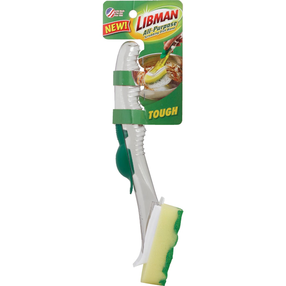 Libman Polyester 7 In. Soap Dispensing Brush