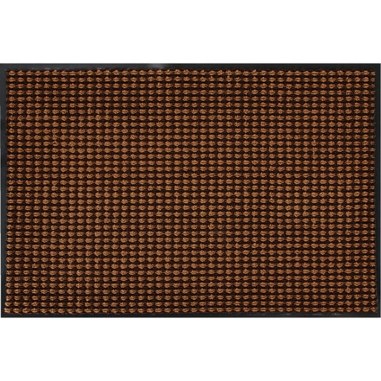 Apache Prestige Brown 24 In. x 36 In. Olefin/Vinyl Door Mat