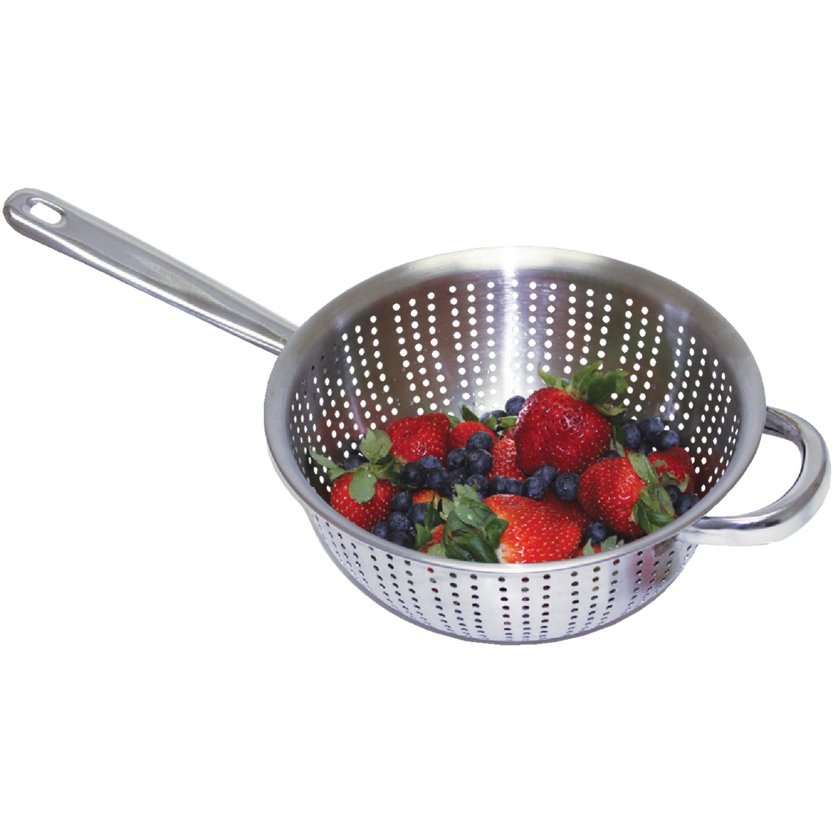 3 Qt. Stainless Steel Long Handled Colander