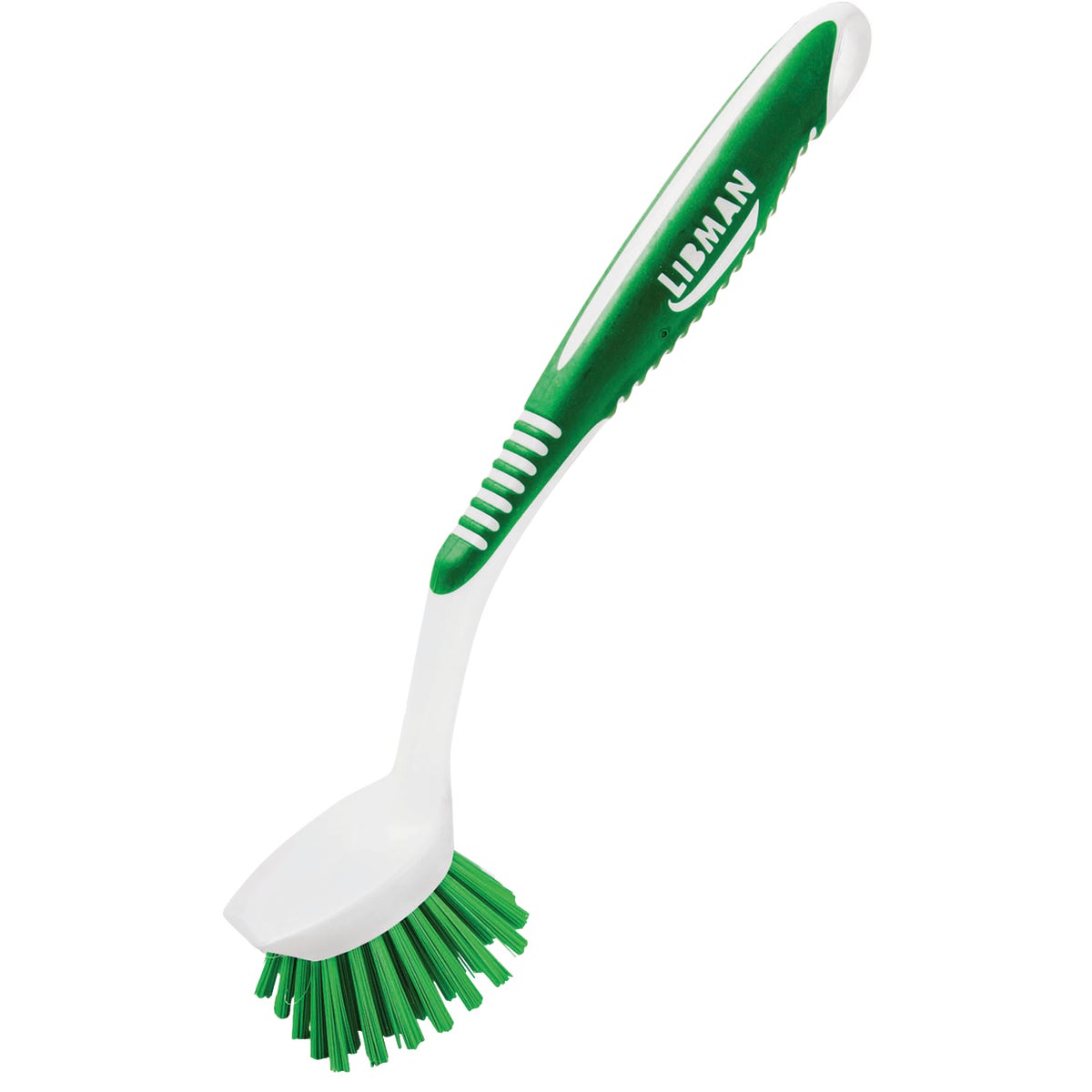 Libman Green Polymer Fiber Ergonomic Dish Brush