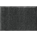 Apache Enviroback Onyx 48 In. x 72 In. Carpet/Recycled Rubber Door Mat