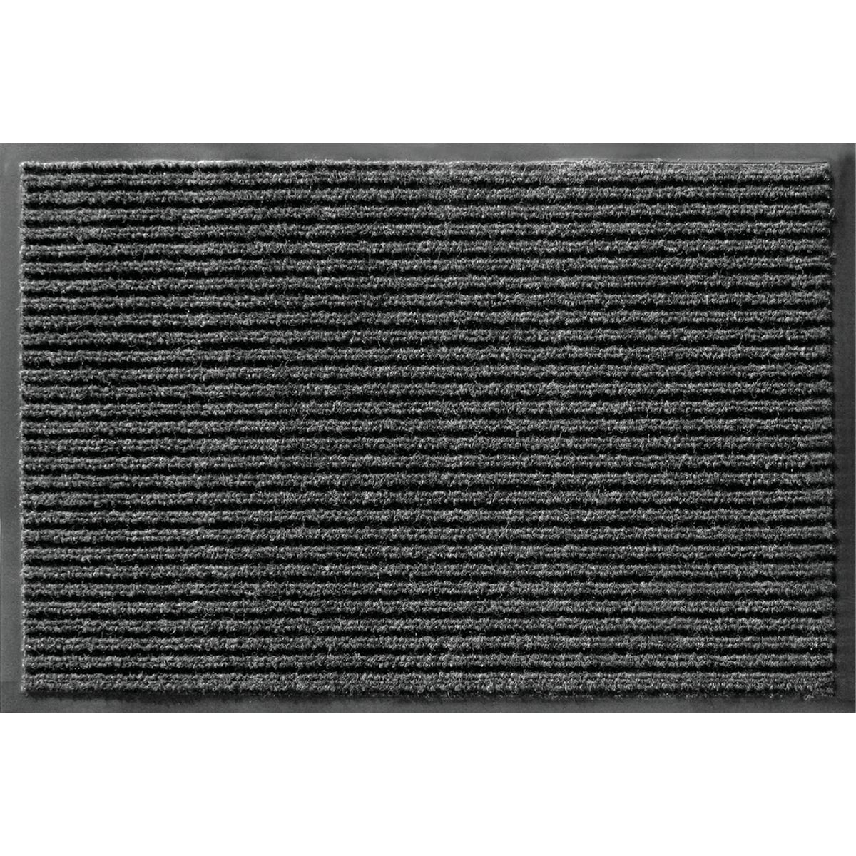 Apache Enviroback Onyx 48 In. x 72 In. Carpet/Recycled Rubber Door Mat