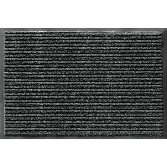 Apache Enviroback Onyx 48 In. x 72 In. Carpet/Recycled Rubber Door Mat