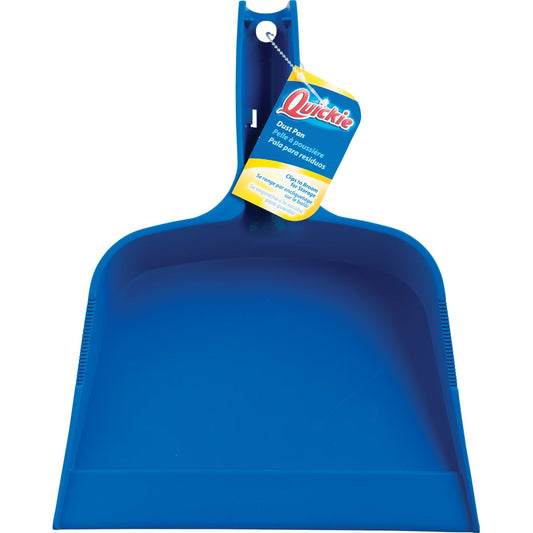 Quickie 10.9 In. Blue Plastic Dust Pan