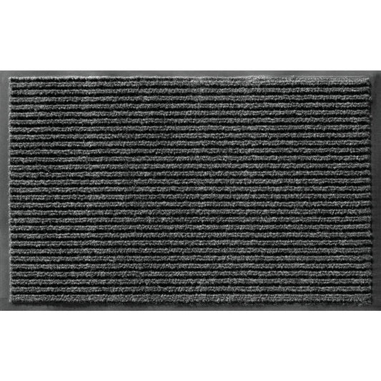 Apache Enviroback Pepper 18 In. x 27 In. Carpet/Recycled Rubber Door Mat