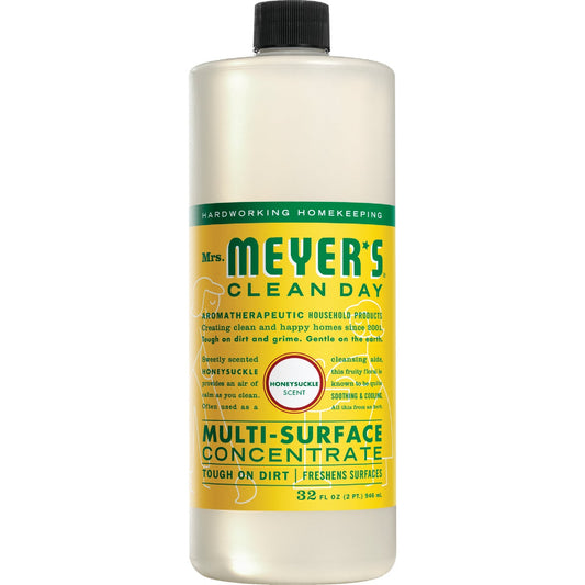 Mrs. Meyer's Clean Day 32 Oz. Honeysuckle Multi-Surface Concentrate