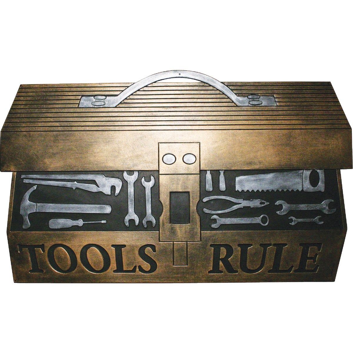 Robert Allen Home & Garden Brown 18 In. x 30 In. Rubber Tool Box Door Mat