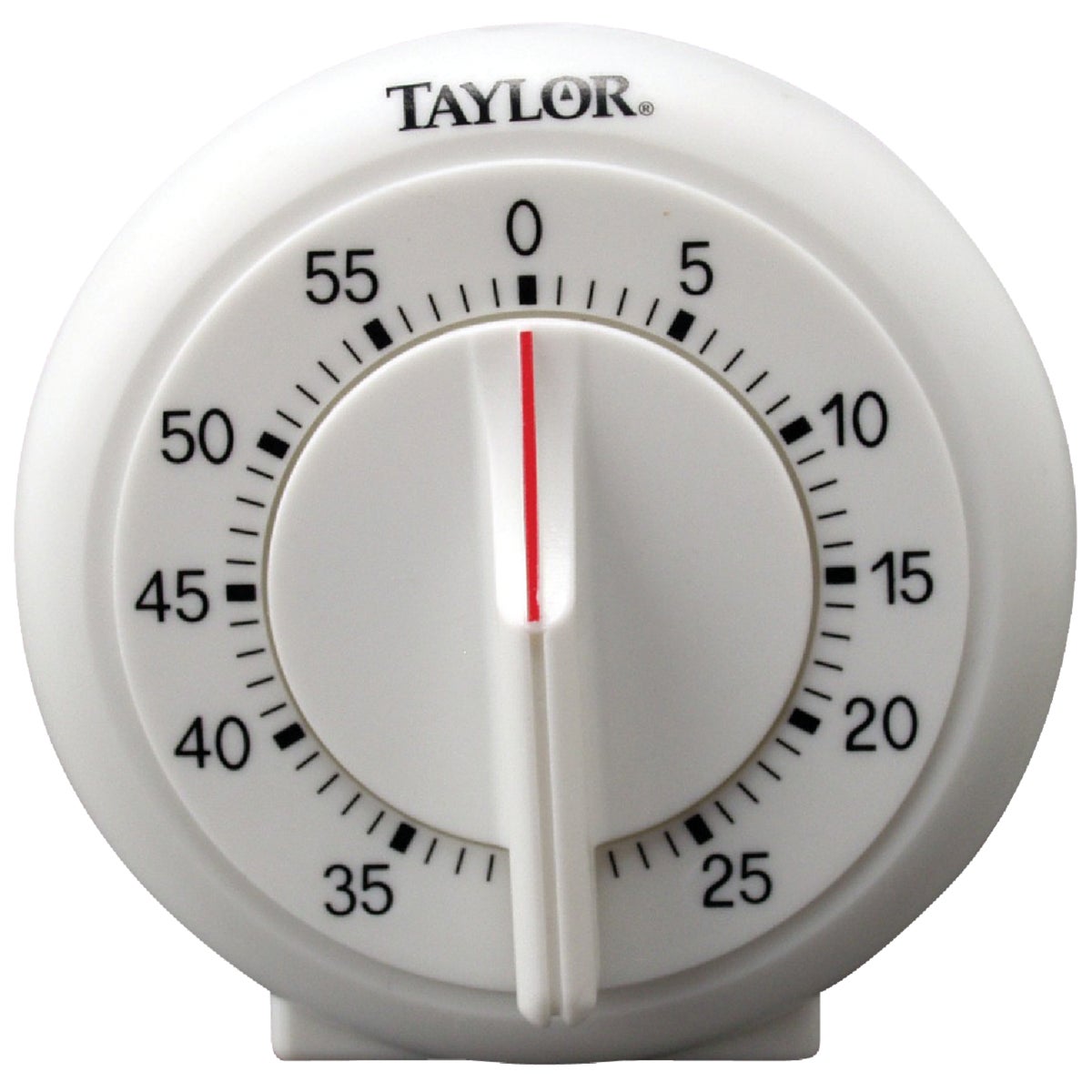 Taylor 60-Minute White Long Ring Timer