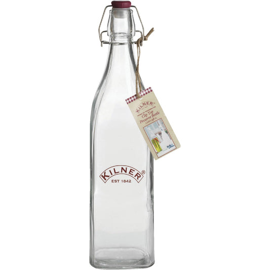 Kilner 34 Oz. Clip Top Preserve Bottle