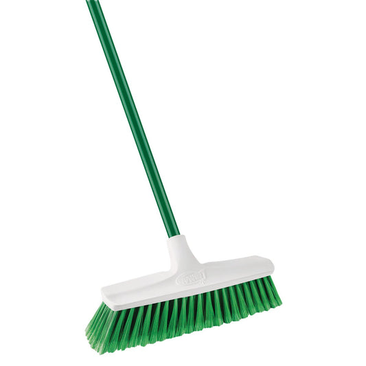 Libman 13 In. W. x 54 In. L. Steel Handle Smooth Sweep Push Broom