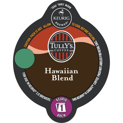 Keurig Tully's Hawaiian Blend Coffee K-Carafe (8-Pack)