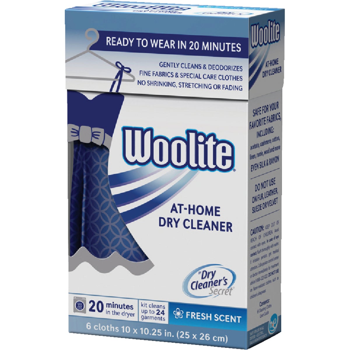 Woolite Clothes Dry Cleaner (6 Cloths)