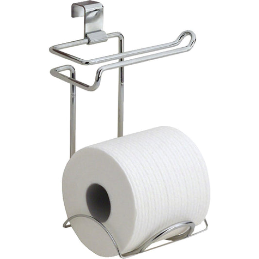 InterDesign Classico Chrome Over-the-Tank Toilet Paper Holder