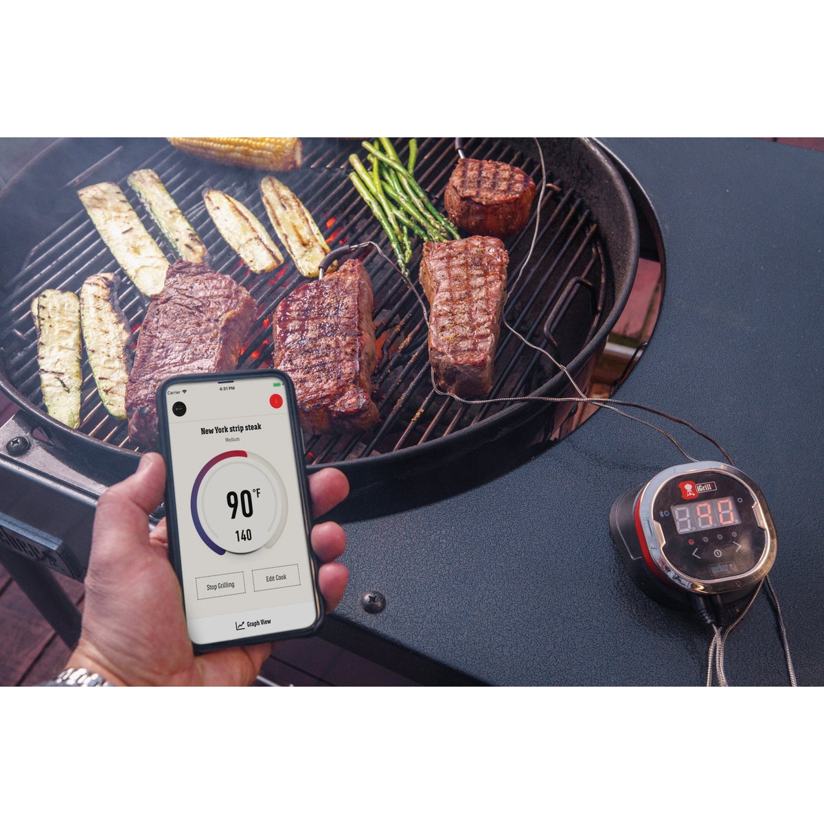 Weber iGrill2 Bluetooth Thermometer