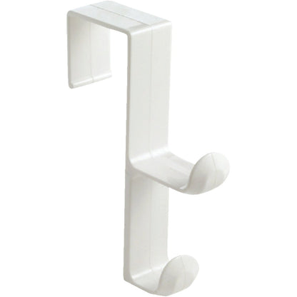 InterDesign Plastic White 1 In. Over-the-Door Hook