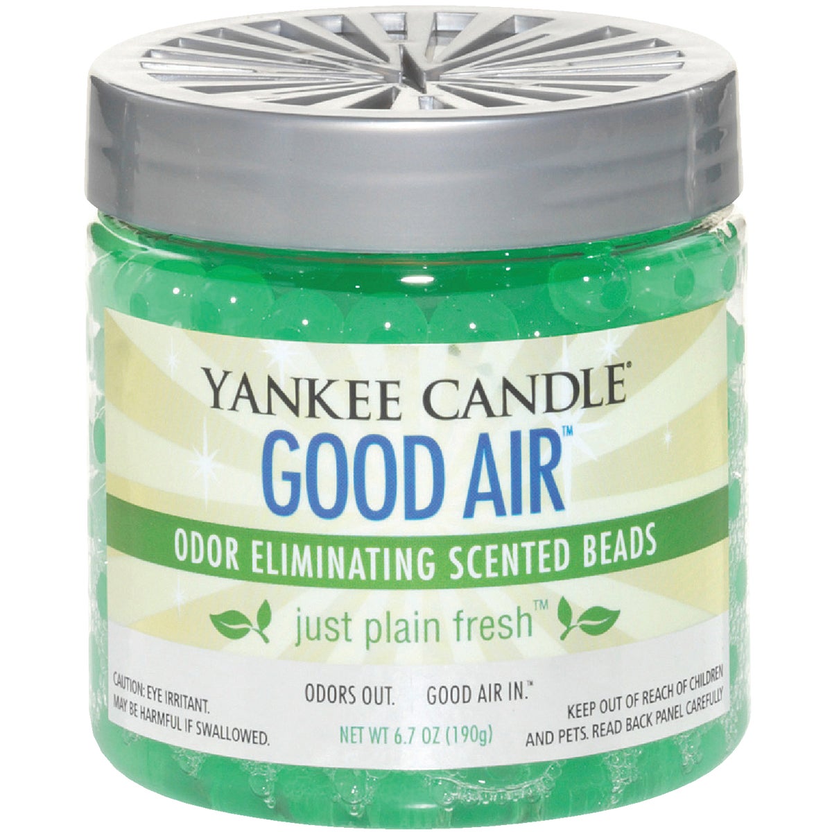 Yankee Candle Good Air 6.7 Oz. Beads Just Plain Fresh Odor Neutralizer