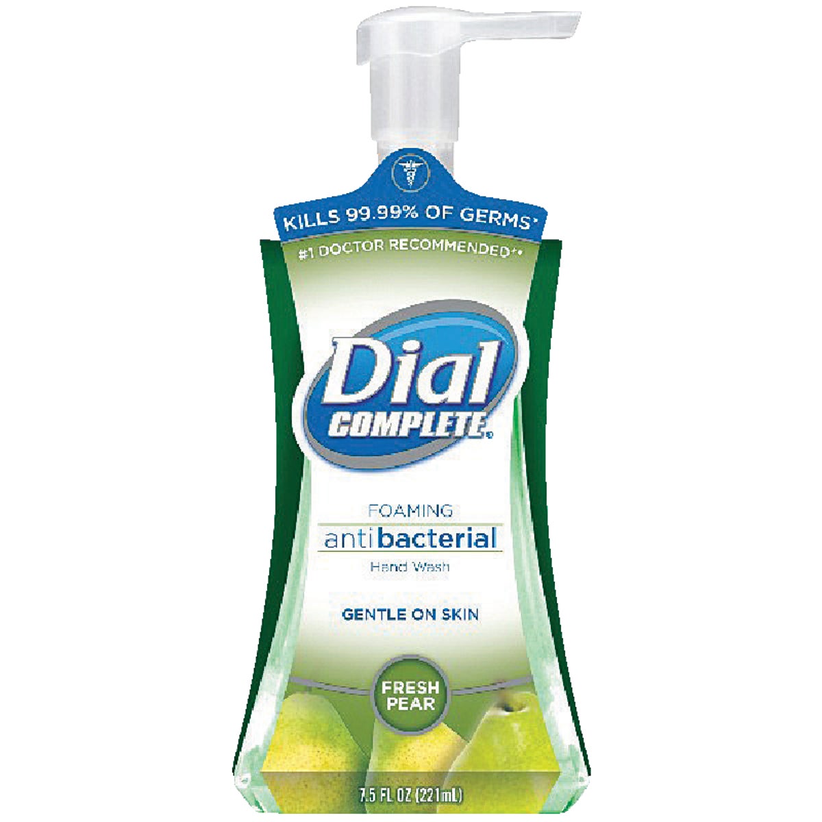 Dial Complete 7.5 Oz. Pear Antibacterial Foaming Hand Soap