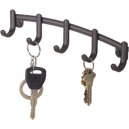 InterDesign York Lyra Wall Mount Key Rack