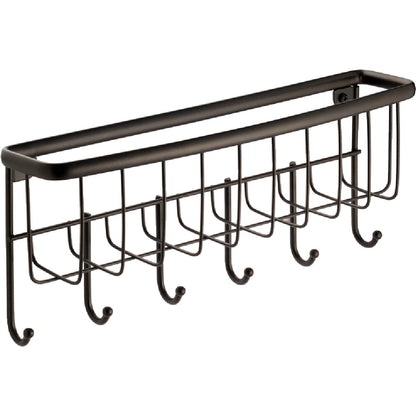 InterDesign York Lyra Wall Mount Mail Holder Key Rack