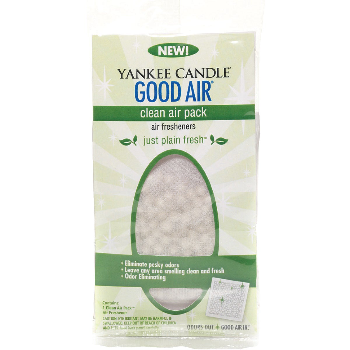 Yankee Candle Good Air 0.7 Oz. Sachet Just Plain Fresh Odor Neutralizer